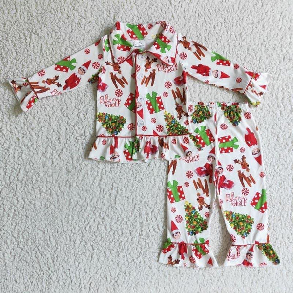 Christmas Reindeer Pajama Set - Preorder
