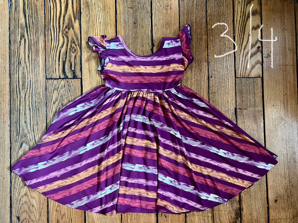 Dot Dot Smile Twirly Dress 3/4