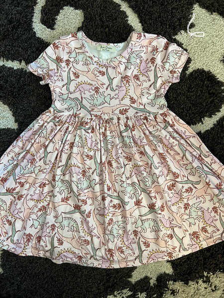 Dinosaur Print Dress Size 6