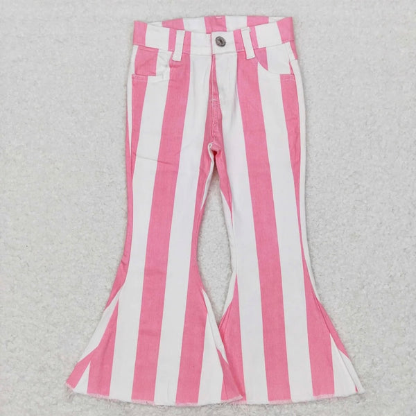Pink and White Stripes Jean - Preorder TAT 2-3 weeks