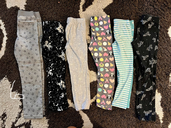 Size 5T, 5/6 Girl Pants Lot