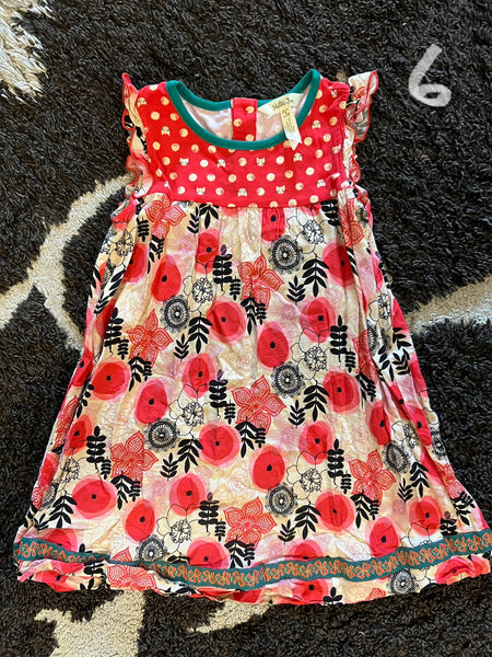 Matilda Jane Floral Dress Size 6