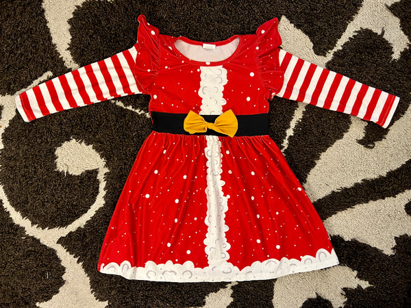 Christmas Print Dress