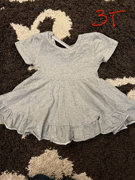 3T Girl Ruffle Dress