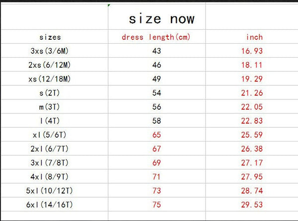 Sizing Chart