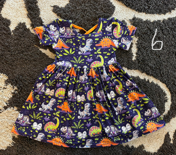 Dinosaur Halloween Dress Size 6