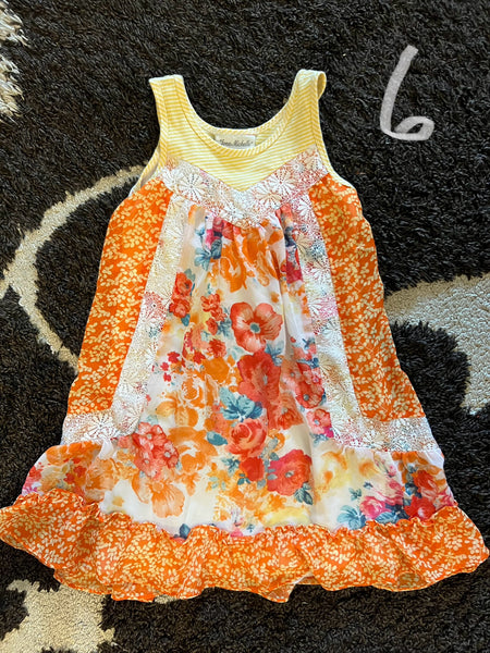 Floral Tank Dress Size 6