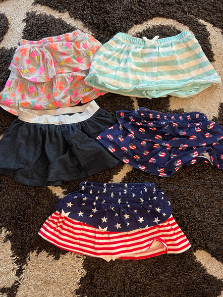 2T Skirts/Skort Lot