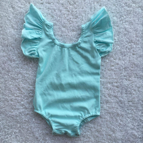 Flutter Sleeve Leotard Style - Preorder Only