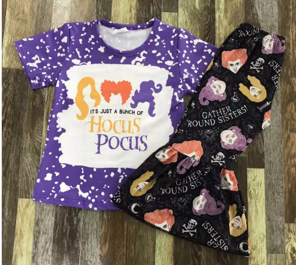 Hocus Pocus Top and Belle Bottom Outfit Set A