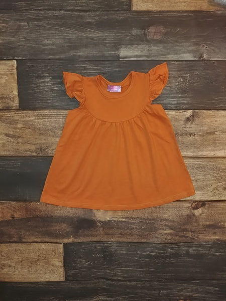 Orange Pearl Knit Dress
