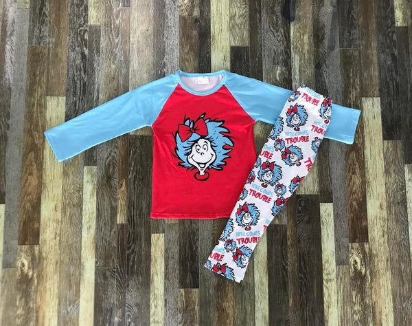 Seuss Cat in the Hat Outfit - Ava Grace Boutique