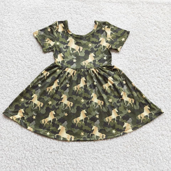 Unicorn Camouflage Dress