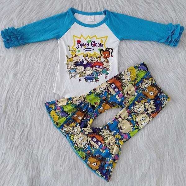 Rugrats Top and Belle Bottom Set A - Ava Grace Boutique