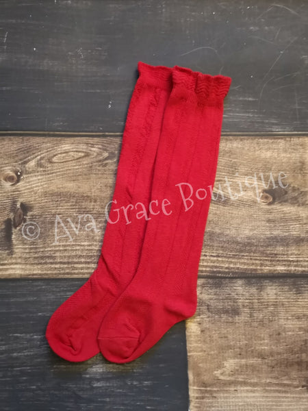 Girl Knee High Socks