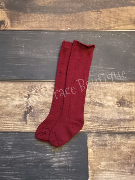 Girl Knee High Socks