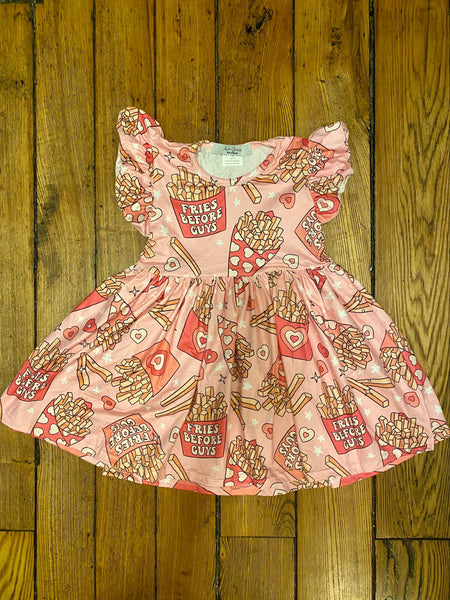 Fries Twirly Dress