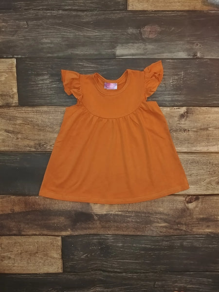 Orange Pearl Knit Dress - Ava Grace Boutique