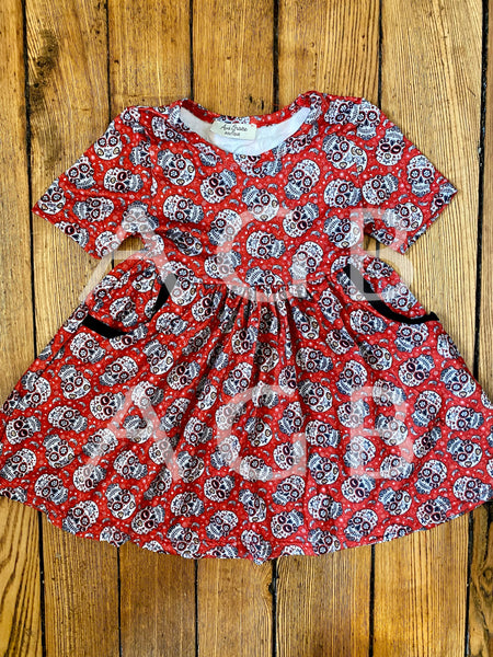 Buckeye Skull Dress