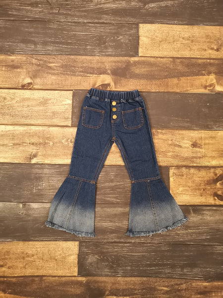 Denim Flare Pants