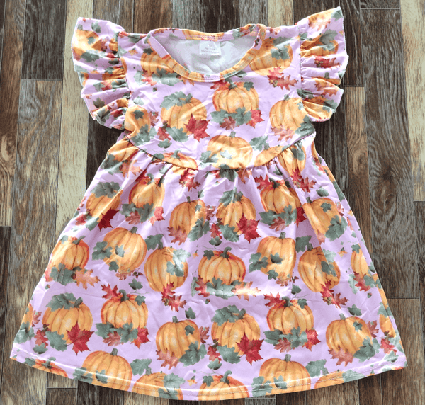 Pumpkin Pink Pearl Dress - Ava Grace Boutique