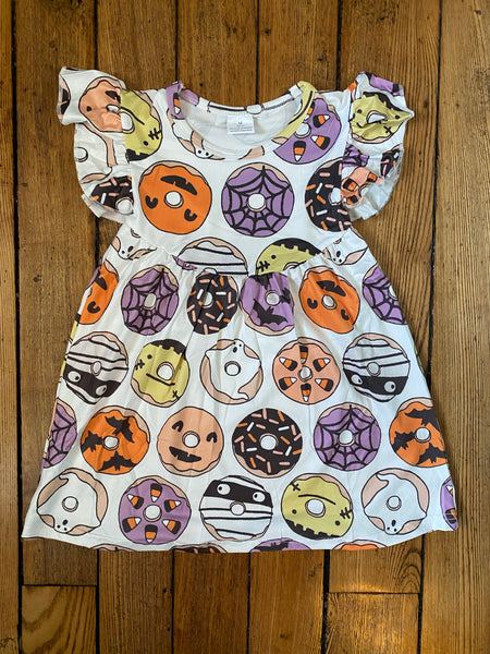 Halloween Spooky Donuts Pearl Dress