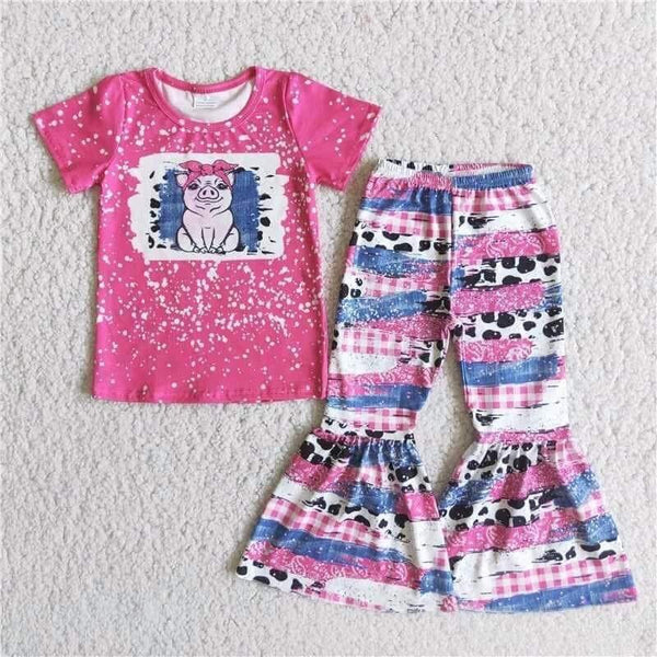 Pig Print Girl Outfit