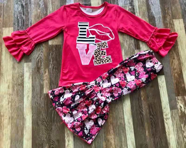 Valentine's Love Girl Outfit