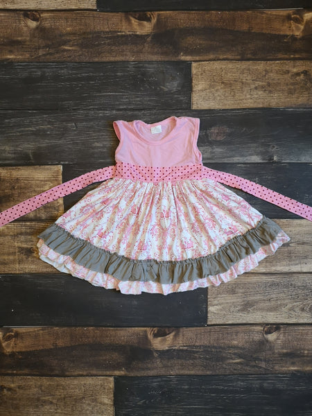 Bunny Cameo Easter Dress