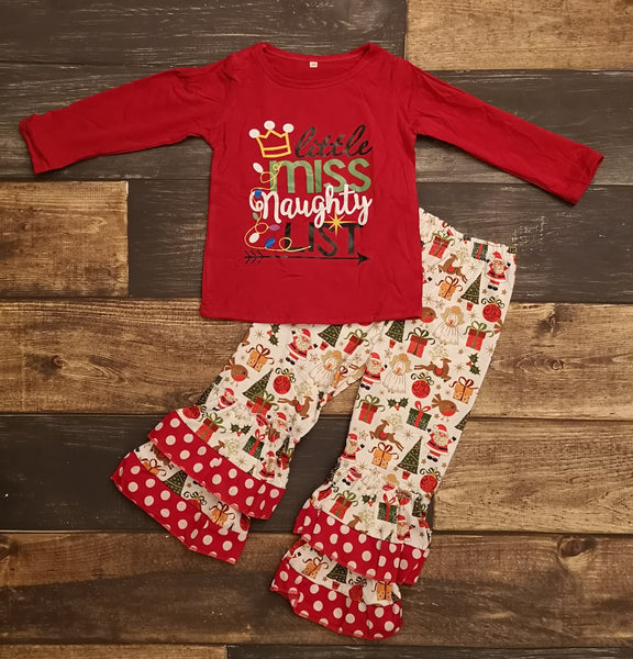 Little Miss Naughty List Outfit