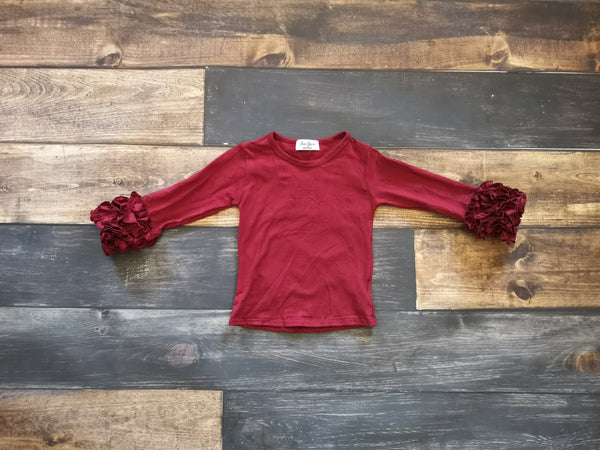 Cranberry Long Sleeve Icing Shirt