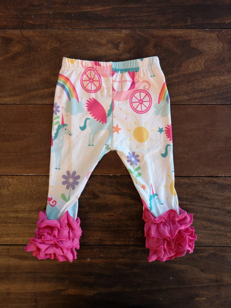 Rainbow Unicorn Icing Legging - Ava Grace Boutique