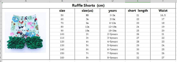 Black Knit Ruffle Shortie