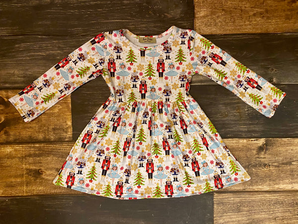 Nutcracker Long Sleeve Dress
