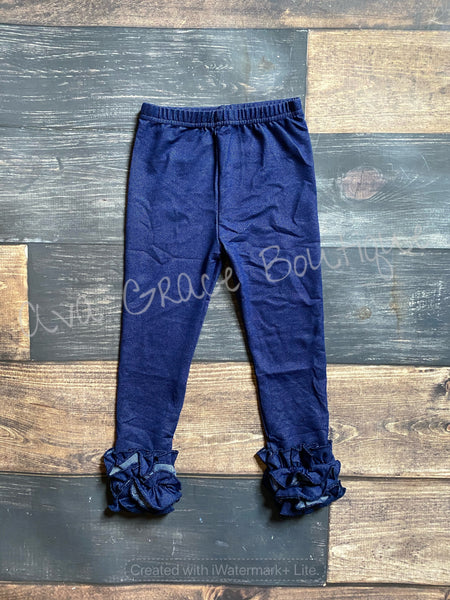 Denim Knit Icing Legging