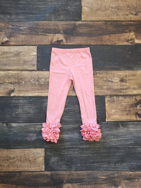 Dark Pink Icing Leggings