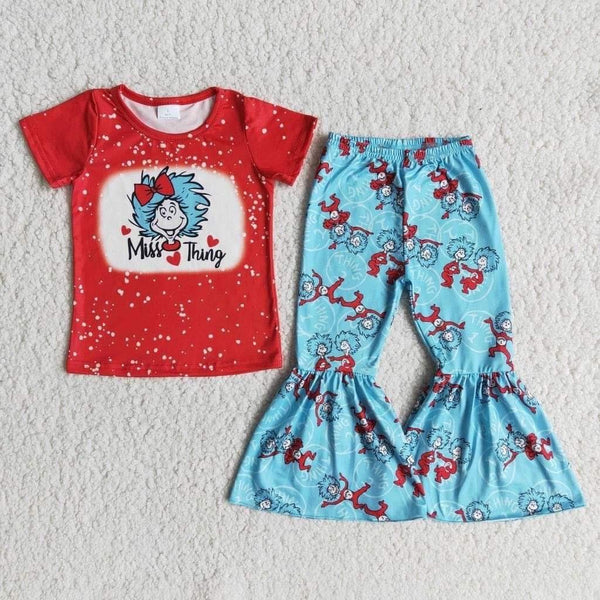 Seuss Miss Thing Outfit A - Ava Grace Boutique