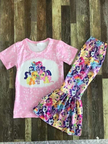 My Little Pony Top and Belle Bottom Set