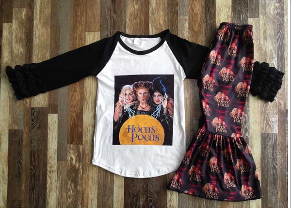 Hocus Pocus Top and Belle Bottom Outfit Set