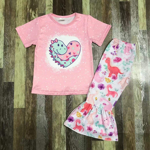 Dinosaur Hearts Girl Outfit