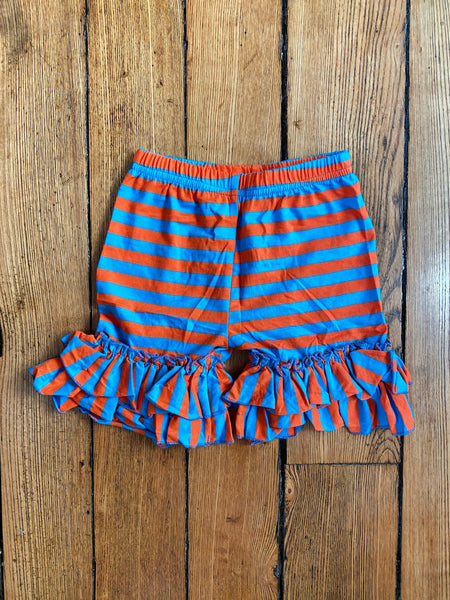 Seuss Red and Blue Stripes Shorts - Ava Grace Boutique