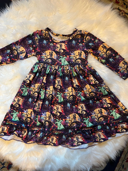 Nightmare Pajama Gown or Long Sleeve Dress 2T GUC