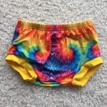 Tie Dye Bummie Shorts - Preorder Only